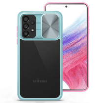 Capa Samsung A32 5G Câmara Slide Verde Água