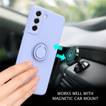 Capa Samsung Galaxy S23+ Soft Silky Anel Lilás