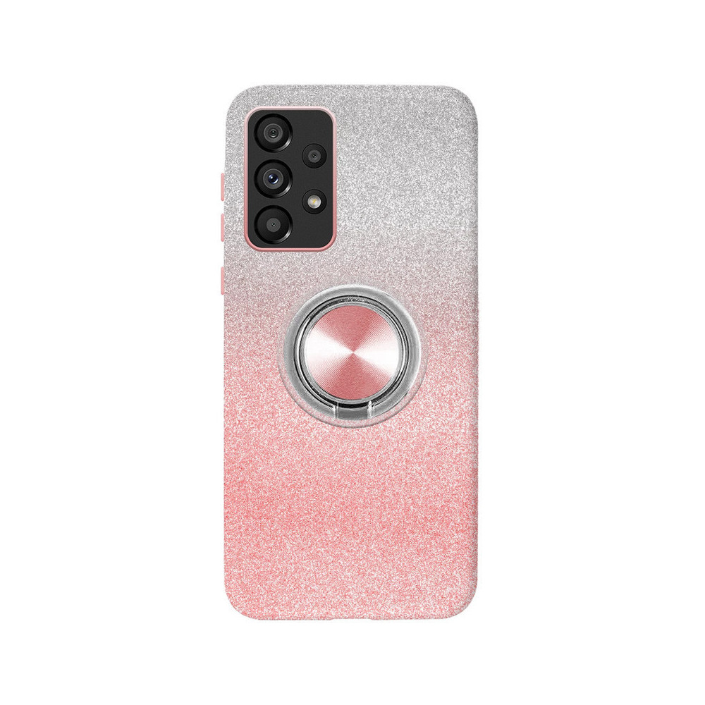 Capa Samsung A22 5G Brilhantes Anel Rosa Capa Samsung A22 5G Brilhantes Anel Rosa