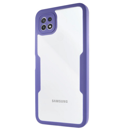 Capa Samsung A22 5G 360 Dupla Face Azul