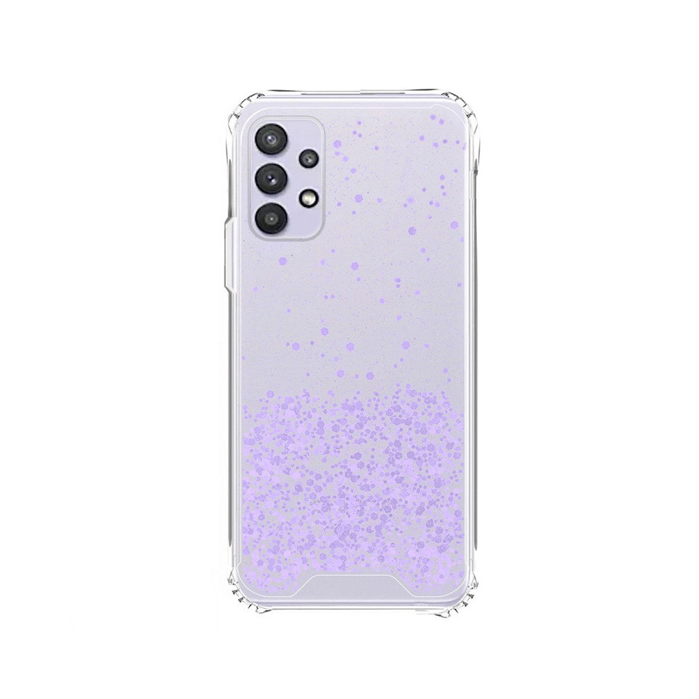 Capa Samsung A13 Anti Choque Brilhantes Lilás