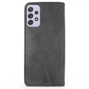 Capa Samsung A13 Flip Efeito Pele Preto