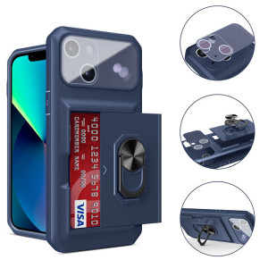 Capa Telemóvel Armor Cartões Anel