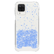 Capa Samsung A12 Anti Choque Brilhantes Azul