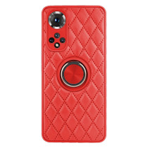 Capa Huawei Honor 50 Diamantes Macios Anel Vermelho