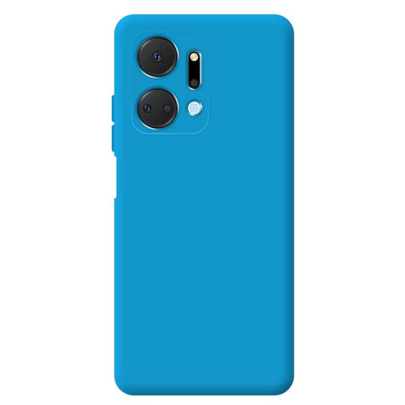 Capa Huawei Honor X7a Soft Silky Azul