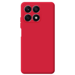 Capa Huawei Honor X8a Soft Silky Vermelho