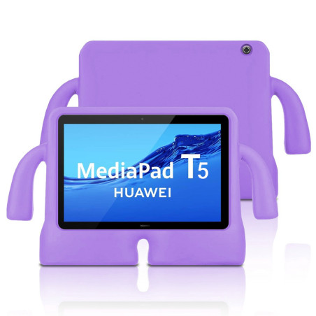 Capa Huawei MediaPad T5 10 Anti Choque Crianças Lilás