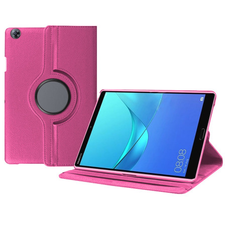 Capa Huawei MediaPad M5 10 Flip 360 Rosa