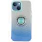 Capa iPhone 15 Brilhantes Anel Azul