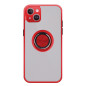 Capa iPhone 15 Plus Híbrida Anel Vermelho