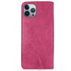 Capa iPhone 15 Pro Flip Efeito Pele Rosa