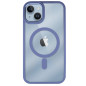 Capa iPhone 15 Plus MagSafe Frame Azul