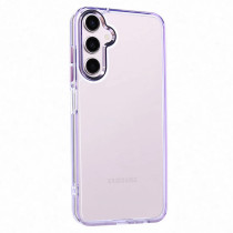 Capa Samsung S23 FE 5G Transparente Frame Lilás