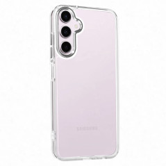 Capa Samsung S23 FE 5G Transparente Frame Prateado