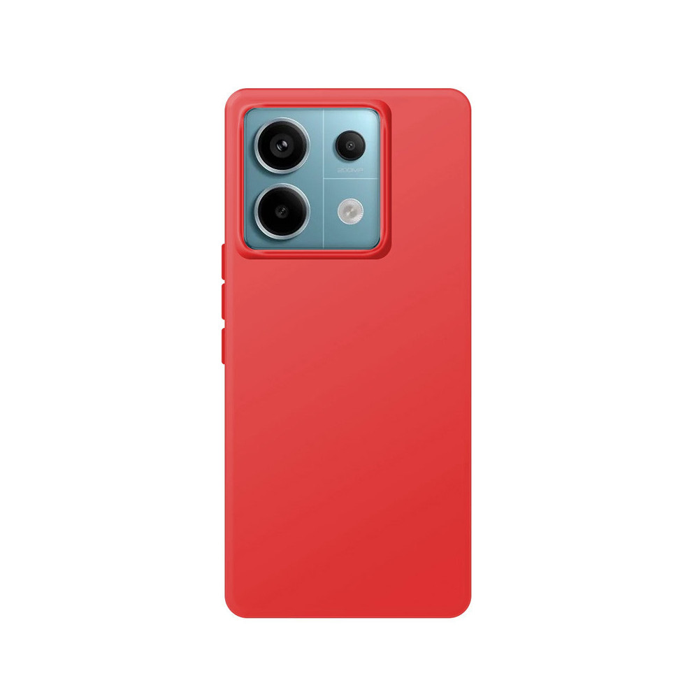 Capa Xiaomi Poco X6 5G Soft Silky Vermelho
