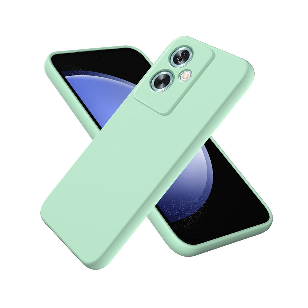 Capa OPPO A79 5G Soft Silky Verde Água