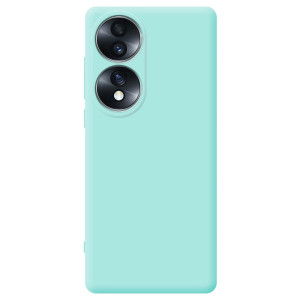Capa Huawei Honor 90 Smart 5G Soft Silky Verde Água