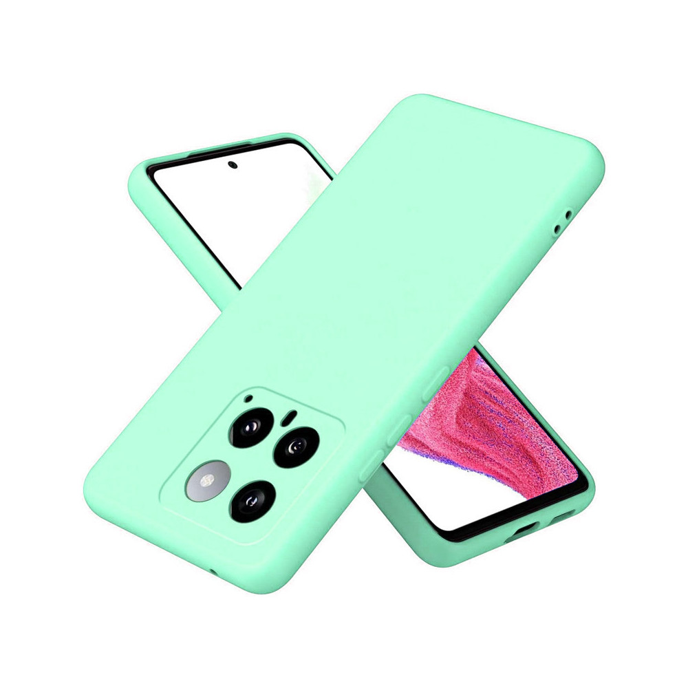 Capa Xiaomi 14 5G Soft Silky Verde Água