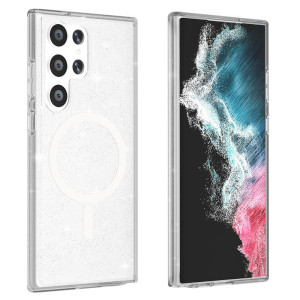 Capa Samsung S23 Ultra MagSafe Brilhantes Transparente