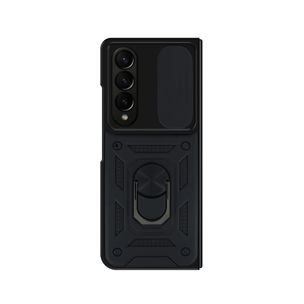 Capa Samsung Z Fold 5 Câmara Armor Anel Preto
