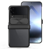 Capa Samsung Z Flip 5 Proteção Câmara Frame Preto