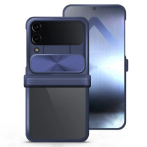 Capa Samsung Z Flip 5 Proteção Câmara Frame Azul