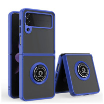 Capa Samsung Z Flip 5 Híbrida Anel Azul