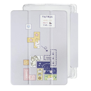 Capa Samsung Tab A9 Flip Fold Slim Tetris