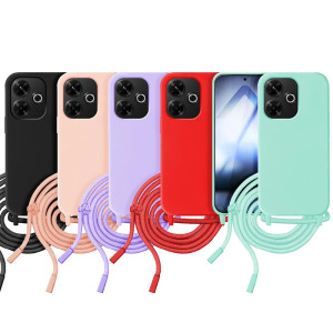 Capa Xiaomi Redmi 13 Silky Cordão