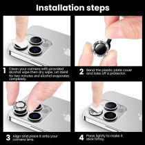 Protetor Câmara Prateado