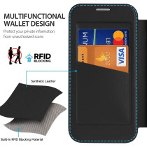 Capa iPhone 16 Plus Flip Elegance Magsafe Preto