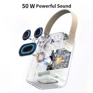 Coluna Divoom Songbird-HQ Bluetooth Karaoke com 2x Microfones