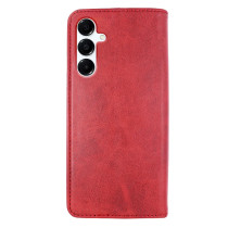 Capa Samsung Galaxy A16 5G Flip Efeito Pele Vermelho