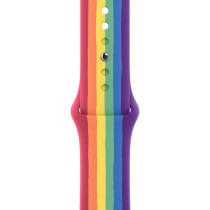 Correia Desportiva iWatch 38 a 40mm - Arco-Íris