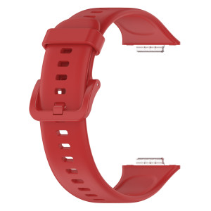 Correia de Silicone Huawei Watch Fit 2 Vermelho