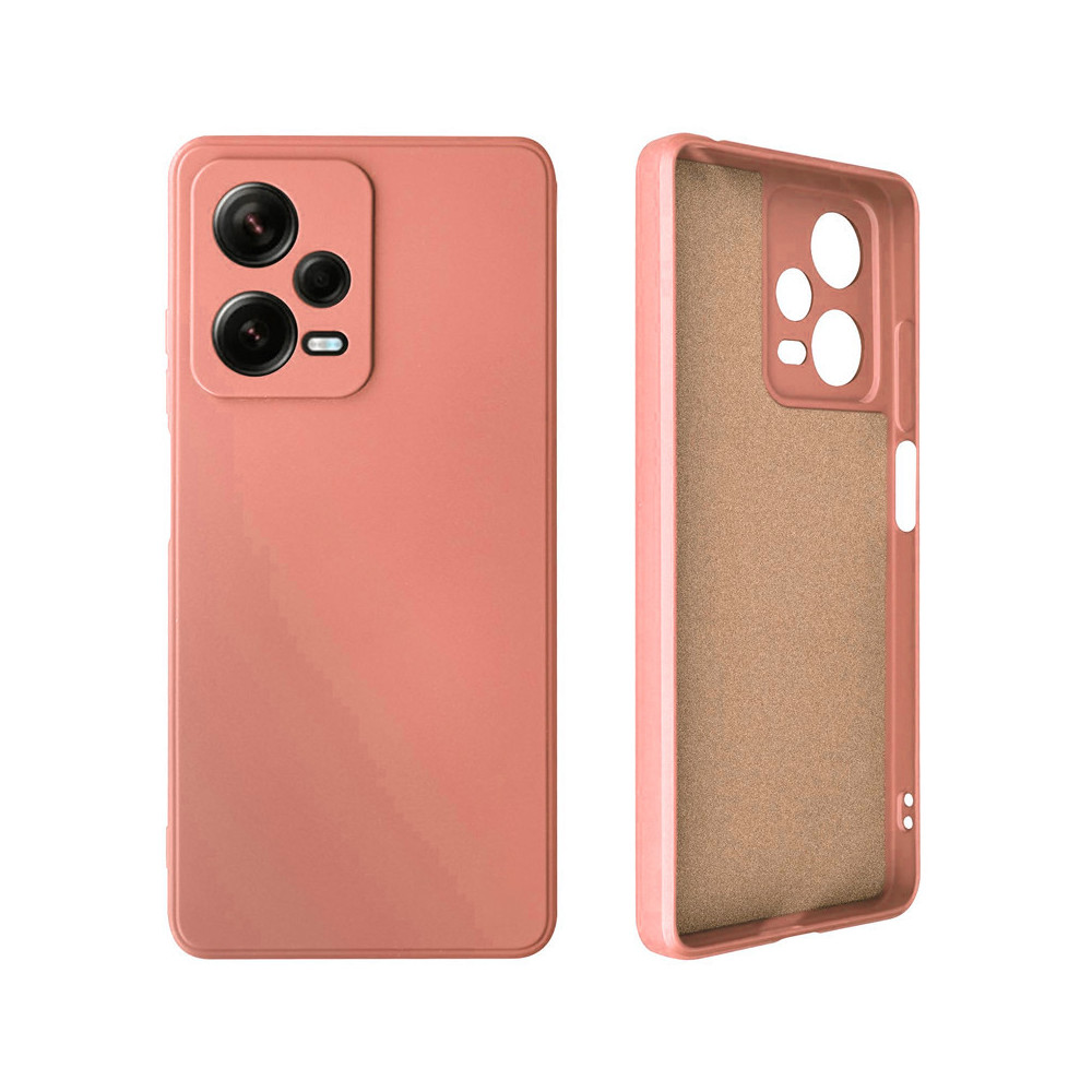Capa Xiaomi Redmi Note 12 Pro 5G Soft Silky Rosa Capa Xiaomi Redmi Note 12 Pro 5G Soft Silky Rosa