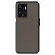 Capa OPPO A77 5G Efeito Pele Magnética Cinzento