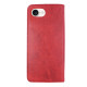Capa iPhone 16 Flip Efeito Pele Vermelho