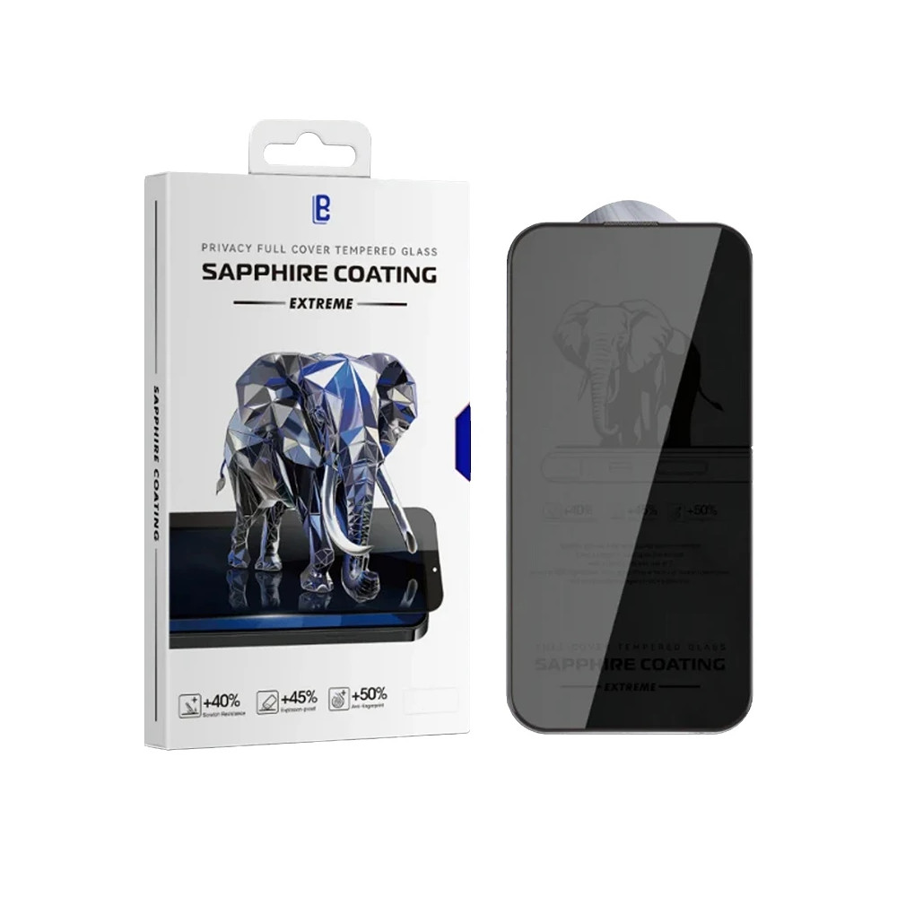 Proteção de safira de Vidro temperado iPhone 15 Pro