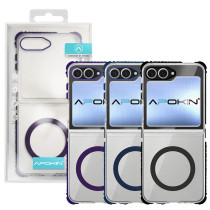 Capa Magsafe Apokin de Rock Samsung Z Flip 6 - Azul