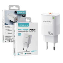 Carregador vermelho Tipo-C 45W APOKIN 81287