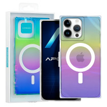 Capa Iridiscente Metallica Magsafe iPhone 14 Pro Max