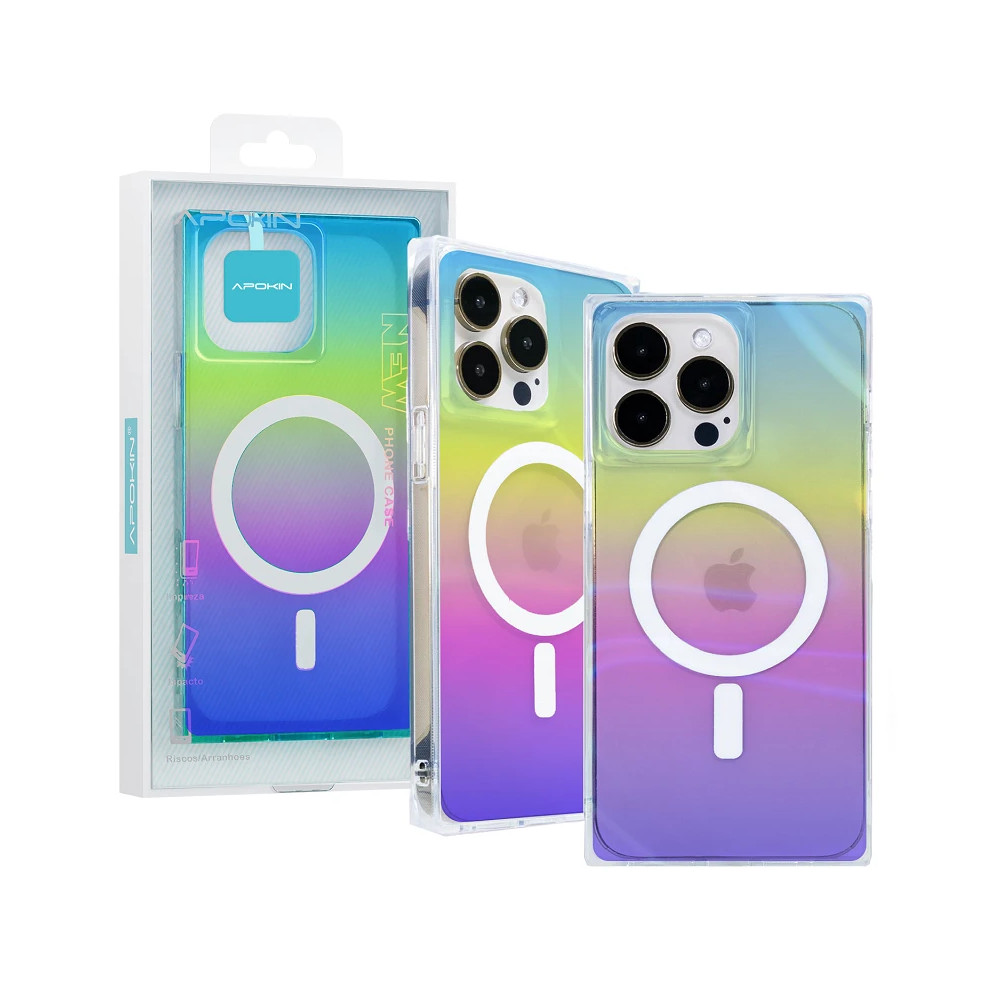 Capa Iridiscente Metallica Magsafe iPhone 16 Pro Max