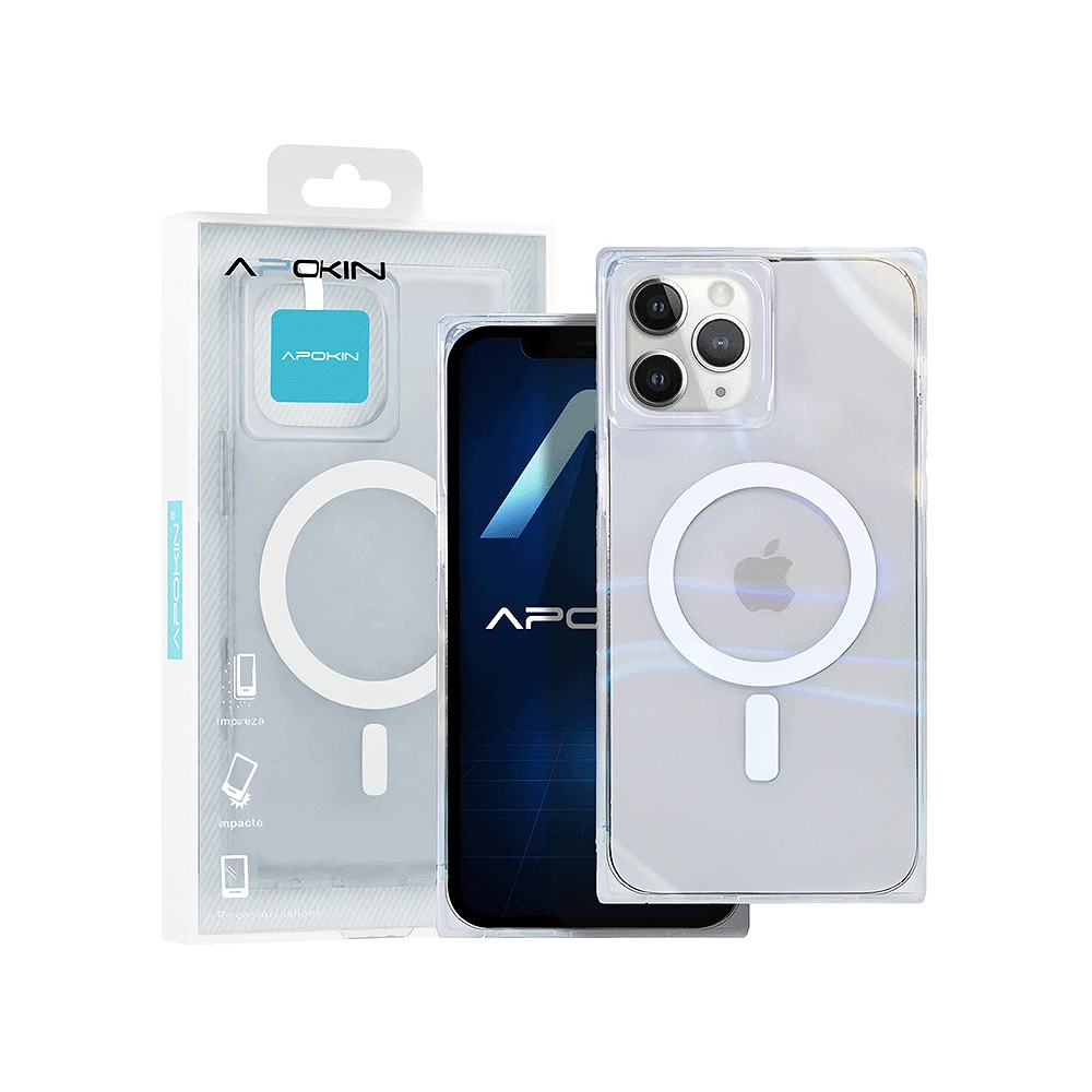 Capa Espelho transparente Magsafe iPhone 11