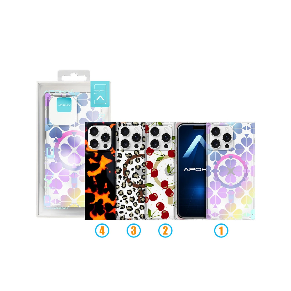 Capa Metalização Magsafe com desenhos iPhone 16 Pro