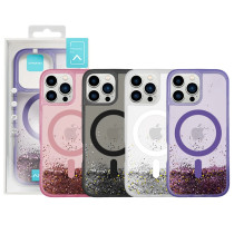 Capa Purpurina Magsafe de cores iPhone 13 Pro Max - Lilás