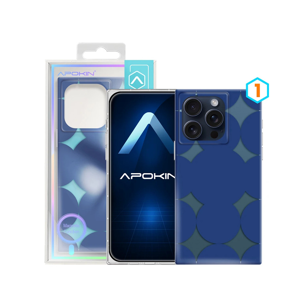 Capa Espelho Iridiscente Magsafe de cores iPhone 15 Pro Max