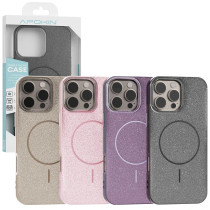 Capa Purpurina Brillo Magsafe de cores iPhone 13 Pro Max - Preto