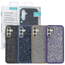 Capa Silicone com cristais de diamante Samsung Galaxy A35 5G